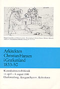 Arkitekten Christian Hansen i Grækenland 1833-50