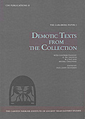 Demotic Texts from the Collection