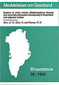 Studies of white whales (Delphinapterus leucas) and narwhals (Monodon monoceros) in Greenland and adjacent waters