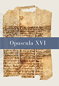 Opuscula XVI